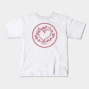 Discover True Romance: Art, Creativity and Connections for Valentine's Day and Lovers' Day Kids T-Shirt